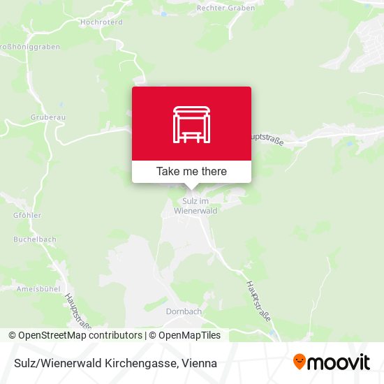 Sulz/Wienerwald Kirchengasse map