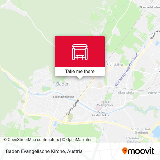 Baden Evangelische Kirche map