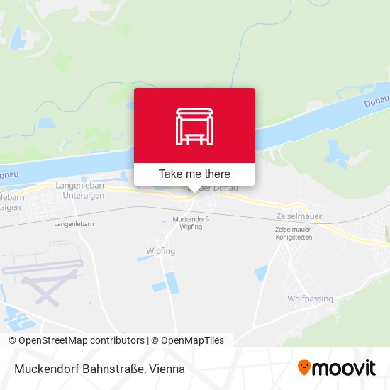 Muckendorf Bahnstraße map