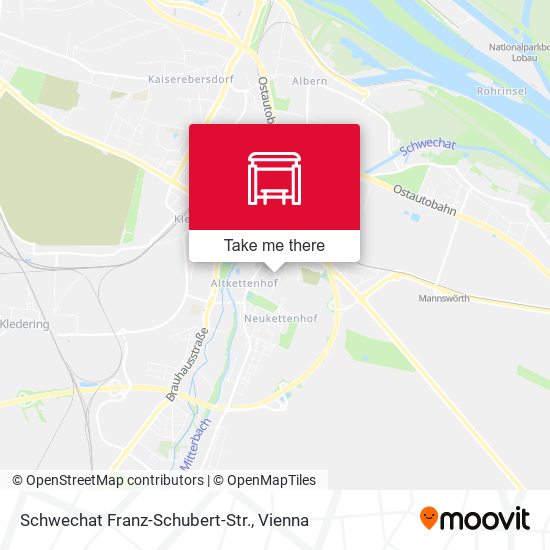 Schwechat Franz-Schubert-Str. map