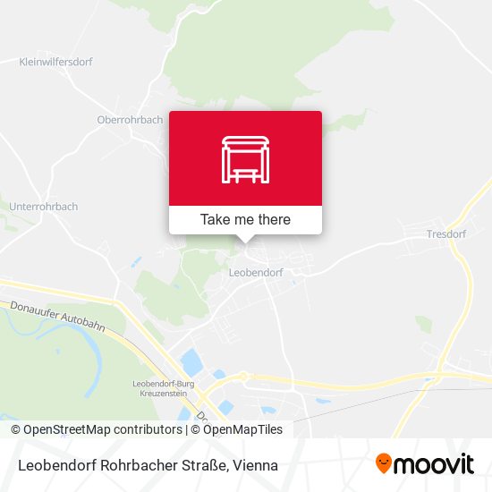 Leobendorf Rohrbacher Straße map