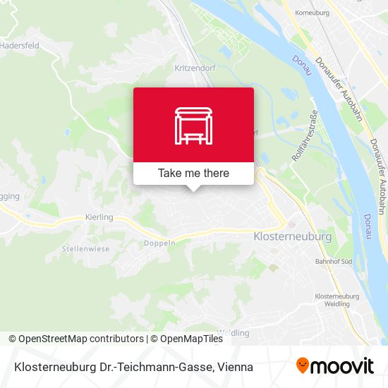 Klosterneuburg Dr.-Teichmann-Gasse map