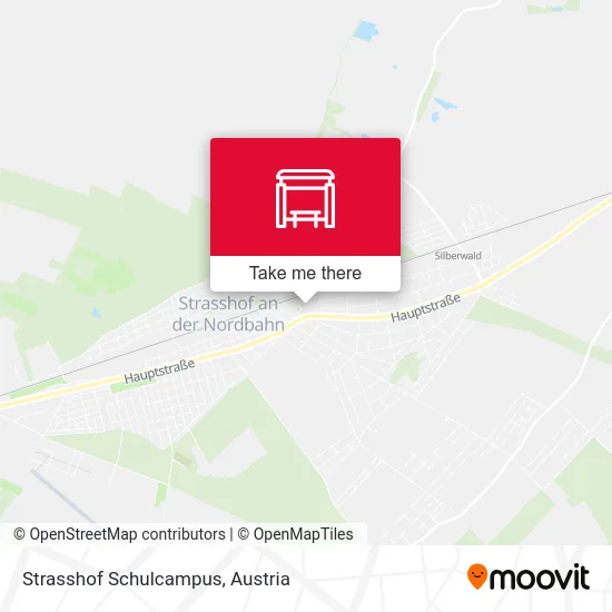 Strasshof Schulcampus map