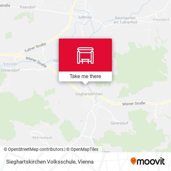 Sieghartskirchen Volksschule map