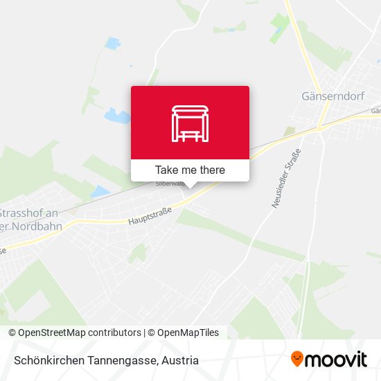 Schönkirchen Tannengasse map