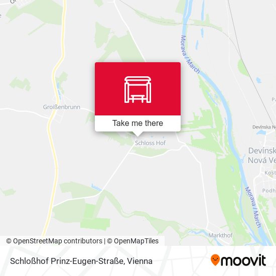 Schloßhof Prinz-Eugen-Straße map