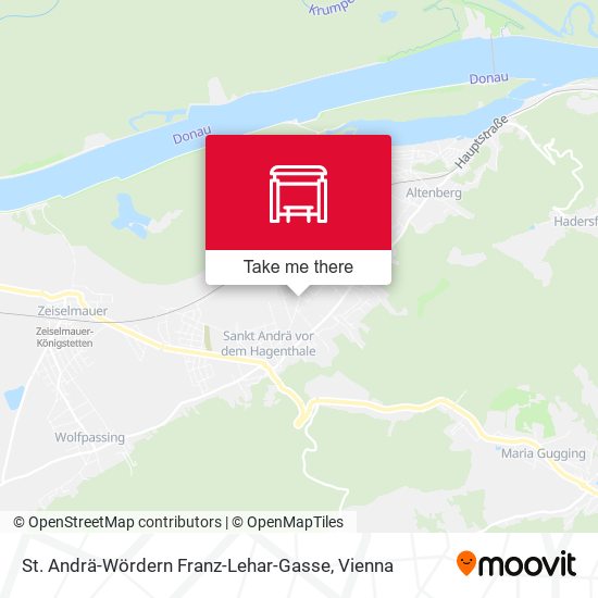 St. Andrä-Wördern Franz-Lehar-Gasse map