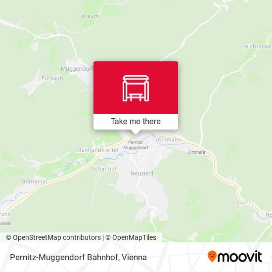 Pernitz-Muggendorf Bahnhof map