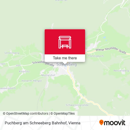 Puchberg am Schneeberg Bahnhof map