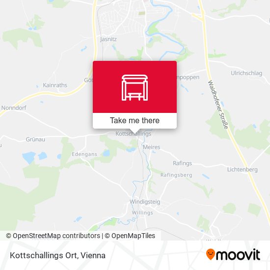 Kottschallings Ort map