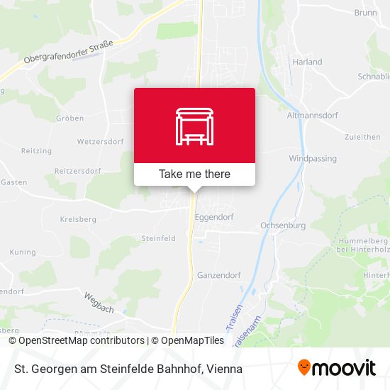 St. Georgen am Steinfelde Bahnhof map