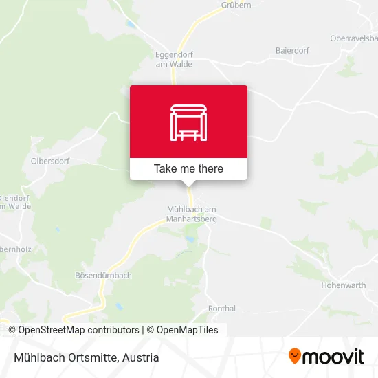 Mühlbach Ortsmitte map