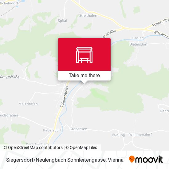 Siegersdorf / Neulengbach Sonnleitengasse map