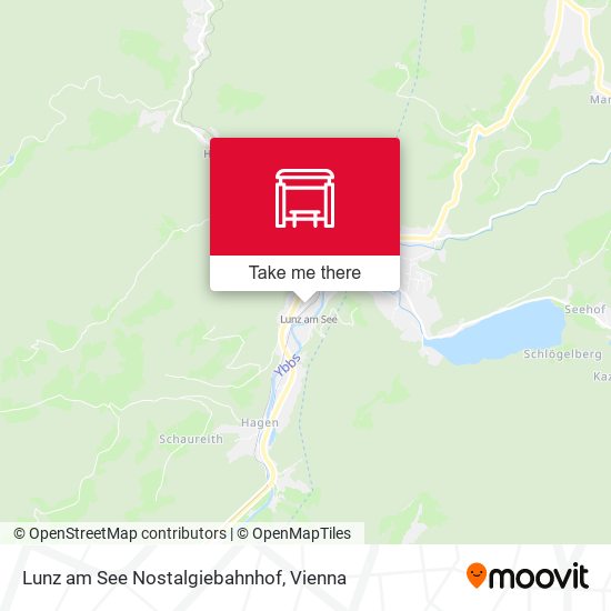 Lunz am See Nostalgiebahnhof map