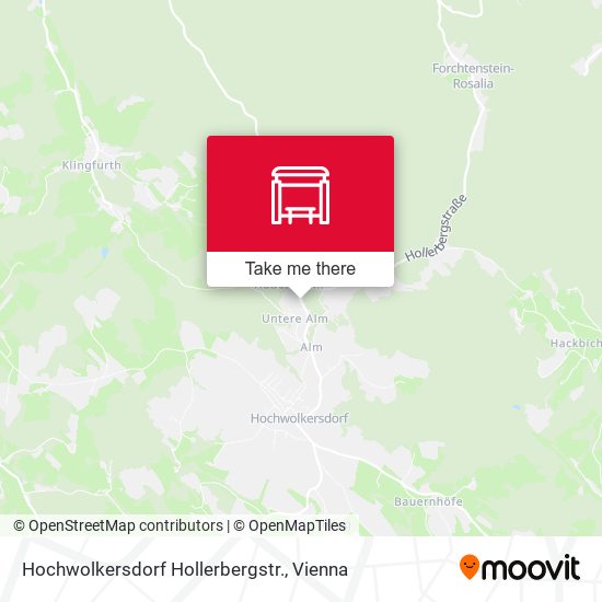Hochwolkersdorf Hollerbergstr. map