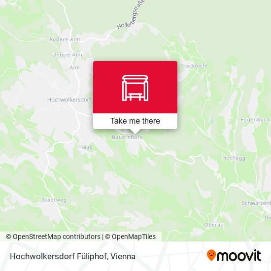 Hochwolkersdorf Füliphof map