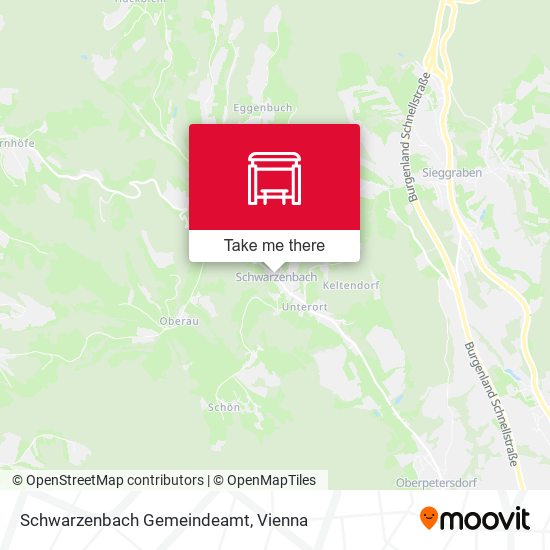 Schwarzenbach Gemeindeamt map