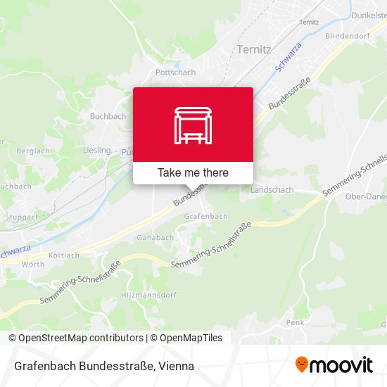Grafenbach Bundesstraße map
