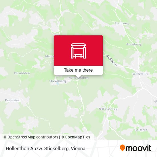 Hollenthon Abzw. Stickelberg map