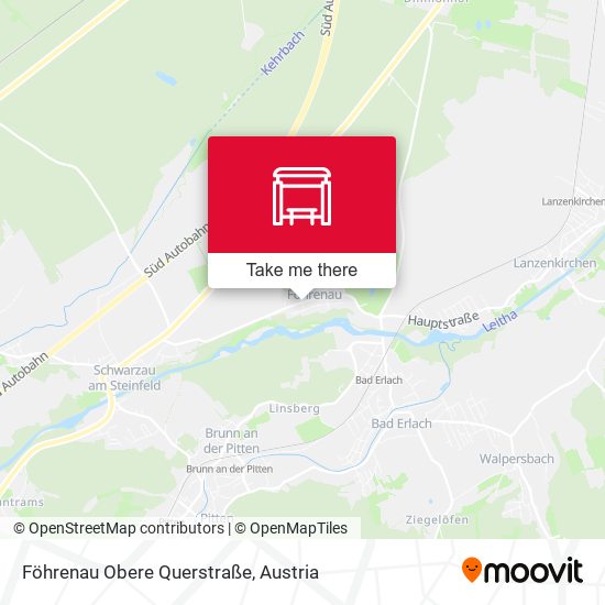 Föhrenau Obere Querstraße map