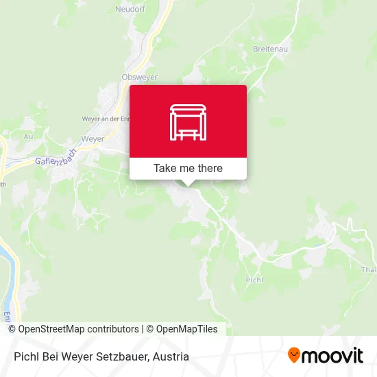Pichl Bei Weyer Setzbauer map
