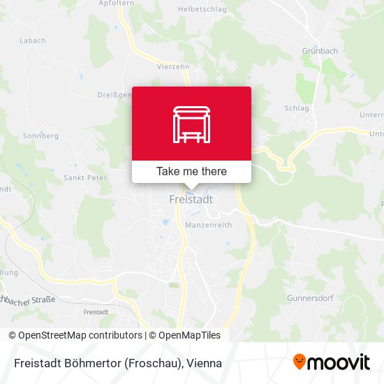 Freistadt Böhmertor (Froschau) map
