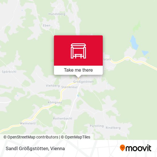 Sandl Größgstötten map