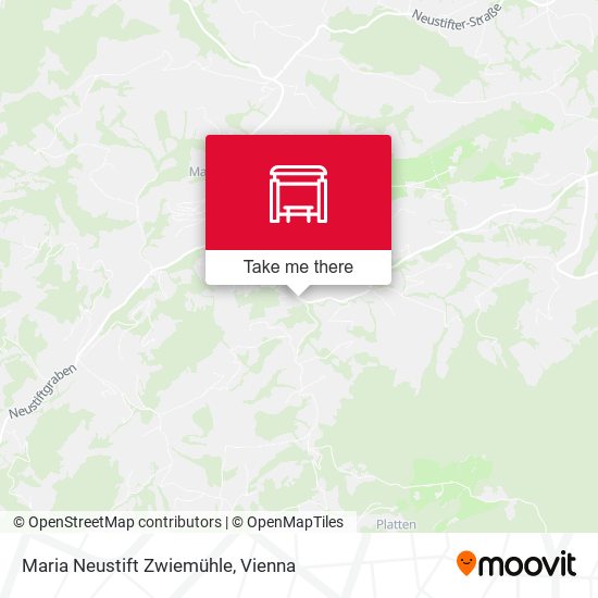 Maria Neustift Zwiemühle map