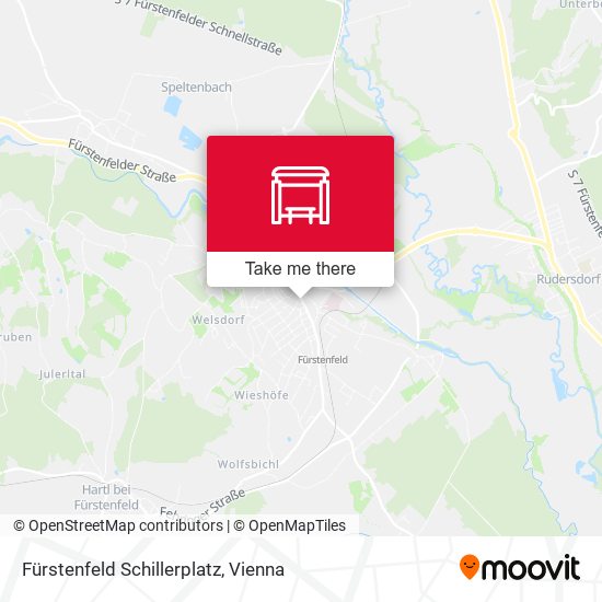 Fürstenfeld Schillerplatz map