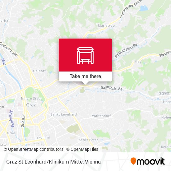 Graz St.Leonhard / Klinikum Mitte map