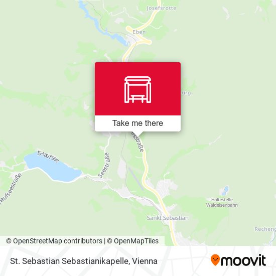 St. Sebastian Sebastianikapelle map