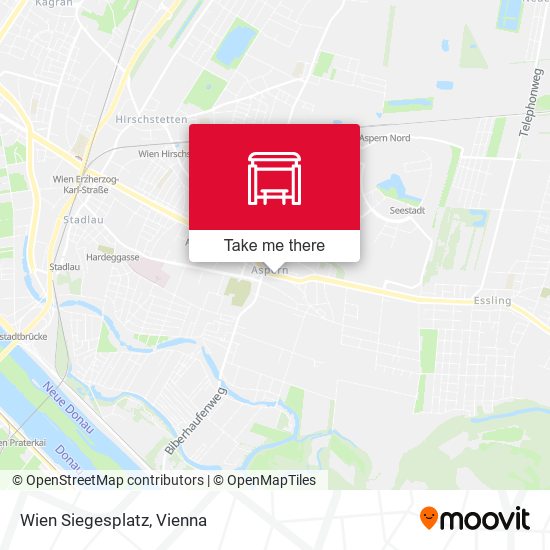Wien Siegesplatz map
