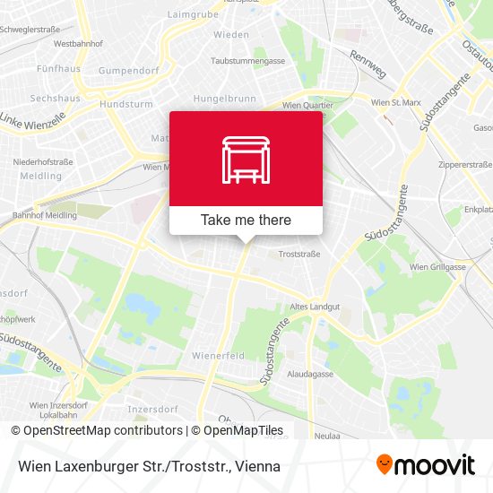 Wien Laxenburger Str. / Troststr. map