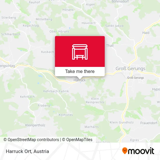 Harruck Ort map