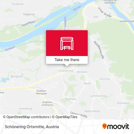 Schönering Ortsmitte map