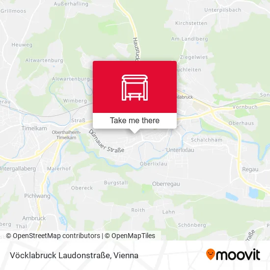 Vöcklabruck Laudonstraße map