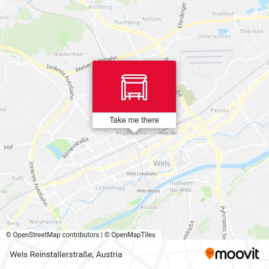 Wels Reinstallerstraße map