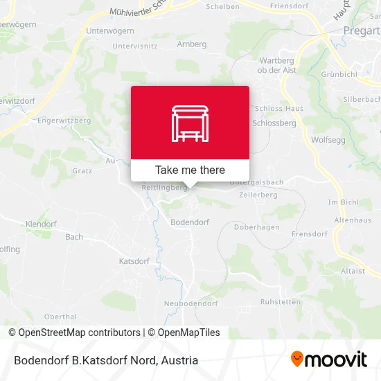 Bodendorf B.Katsdorf Nord map