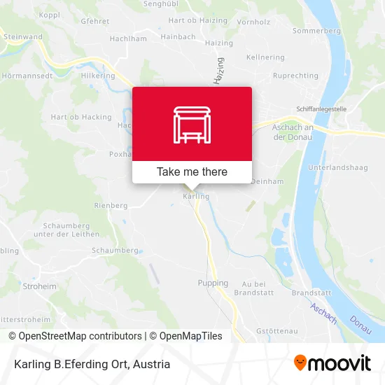 Karling B.Eferding Ort map