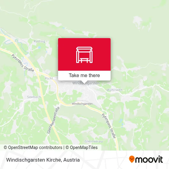 Windischgarsten Kirche map