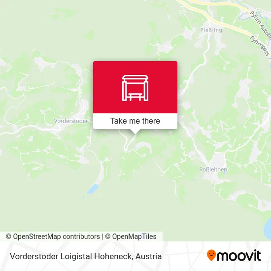 Vorderstoder Loigistal Hoheneck map