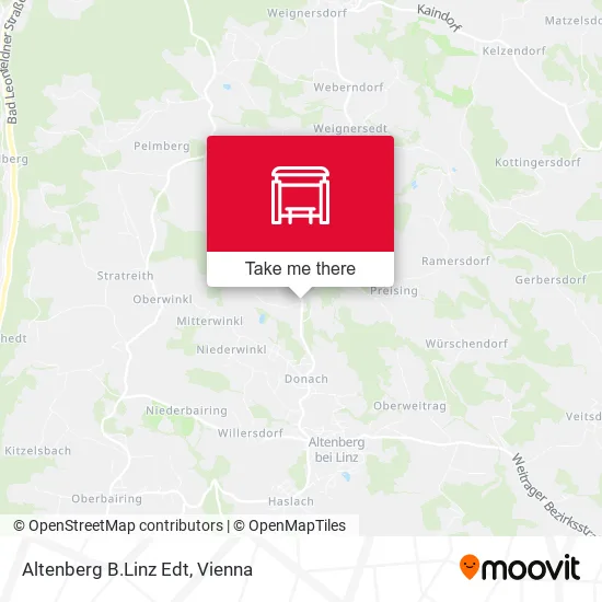 Altenberg B.Linz Edt map