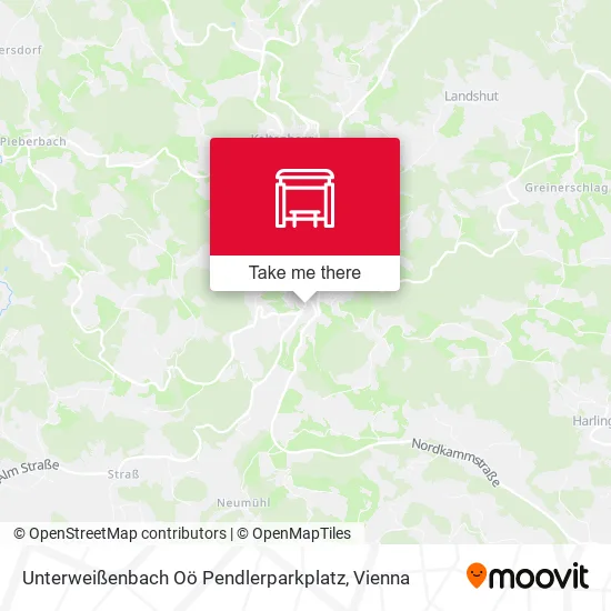 Unterweißenbach Oö Pendlerparkplatz map