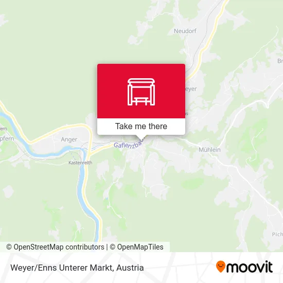 Weyer/Enns Unterer Markt map