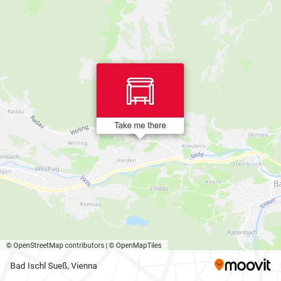 Bad Ischl Sueß map