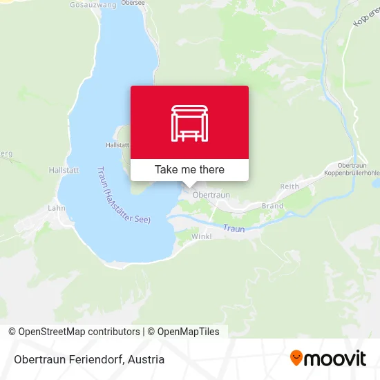 Obertraun Feriendorf map