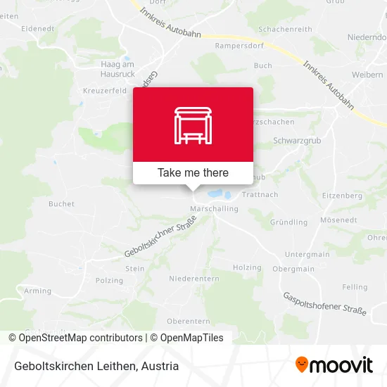 Geboltskirchen Leithen map