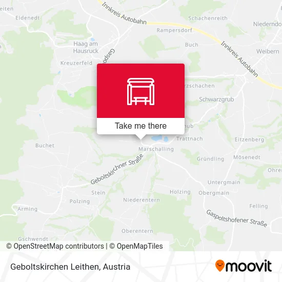 Geboltskirchen Leithen map