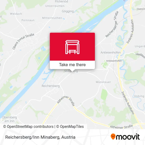 Reichersberg/Inn Minaberg map