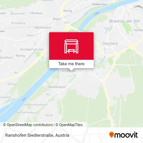 Ranshofen Siedlerstraße map